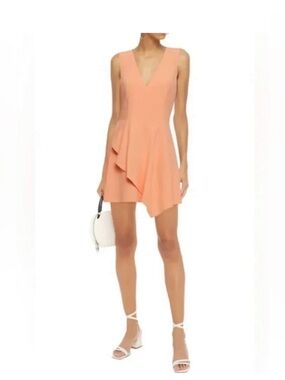 Alice + Olivia Callie Asymmetrical Mini-Dress- Size 12
